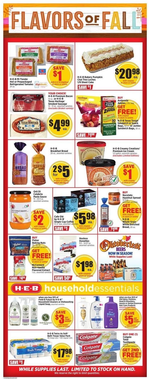 H-E-B (TX) Weekly Ad Flyer Specials September 28 to October 4, 2022