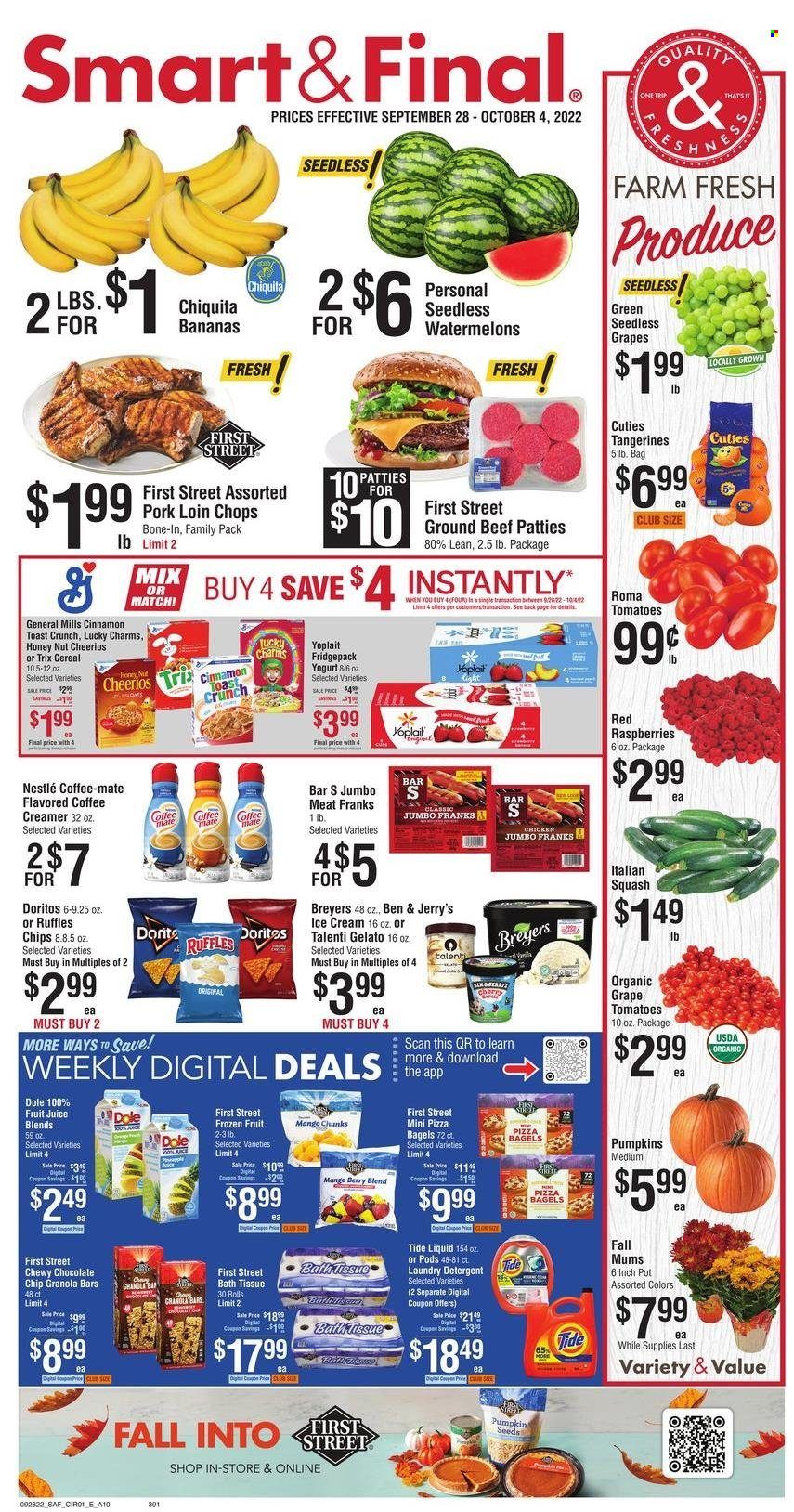 Smart & Final (AZ, CA) Weekly Ad Flyer Specials September 28 to October 4, 2022