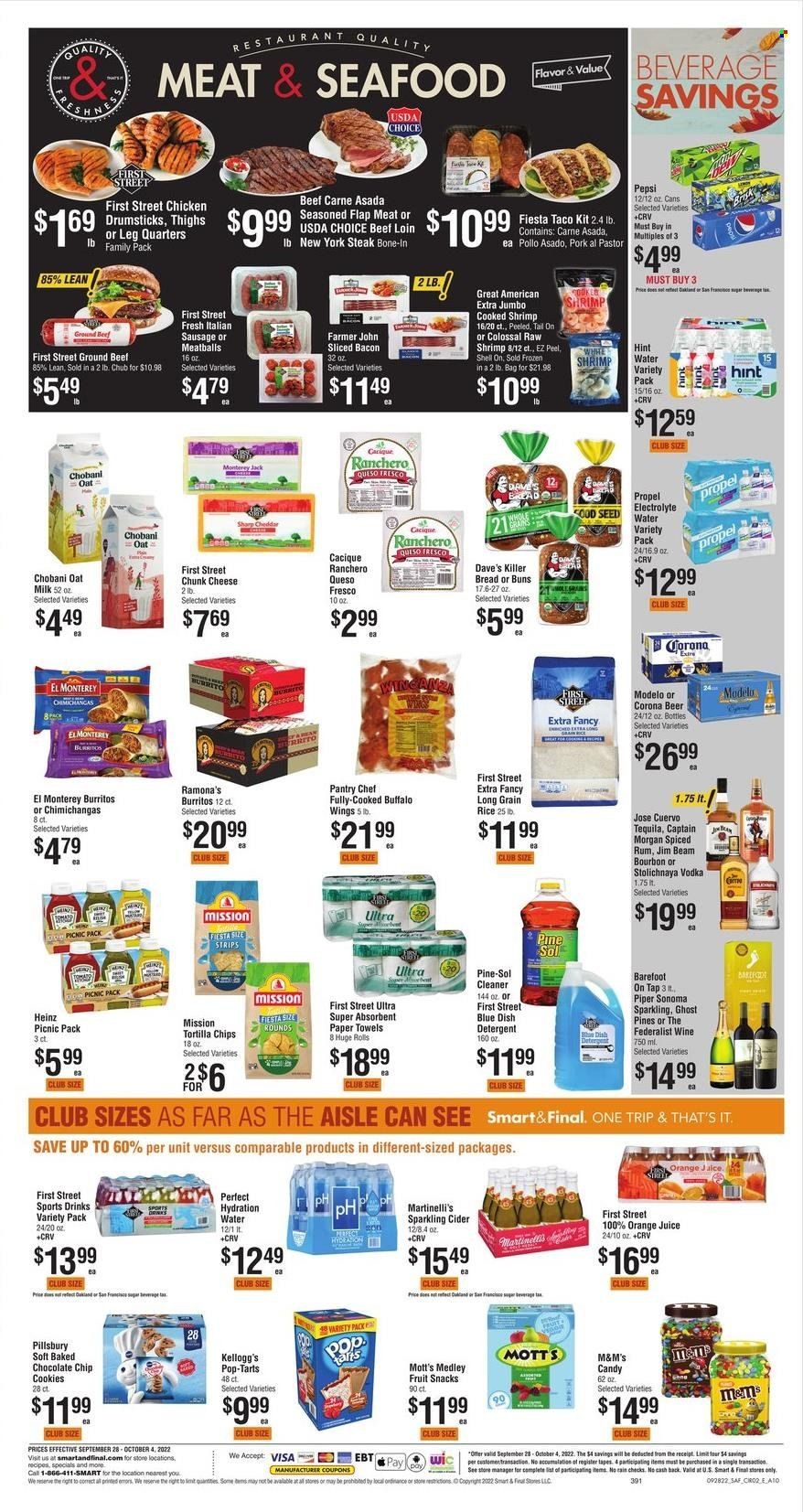Smart & Final (AZ, CA) Weekly Ad Flyer Specials September 28 to October 4, 2022