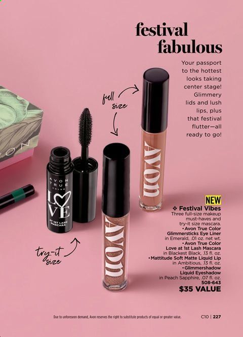 Avon Weekly Ad & Flyer April 14 to 27