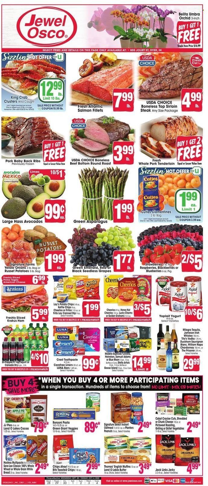 Jewel Osco (IN) Weekly Ad Flyer Specials September 28 to October 4, 2022