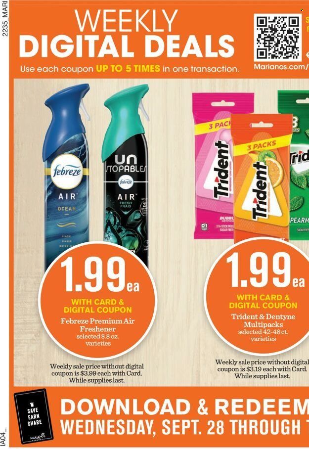 Mariano’s (IL) Weekly Ad Flyer Specials September 28 to October 4, 2022