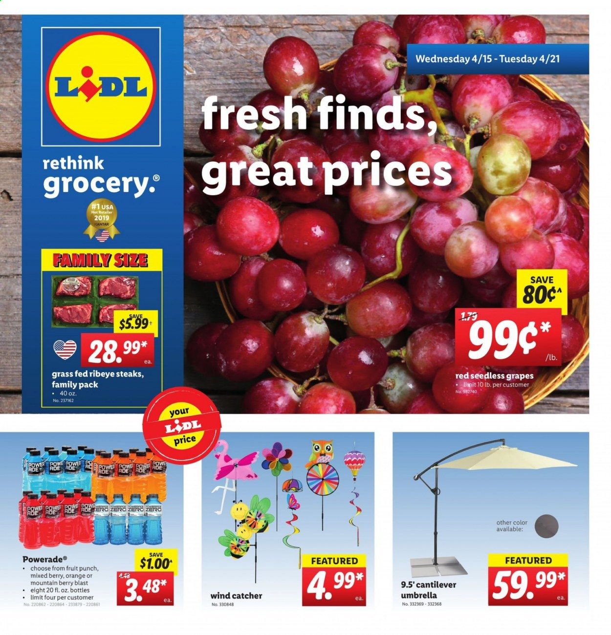 Lidl Weekly Ad & Flyer April 15 to 21