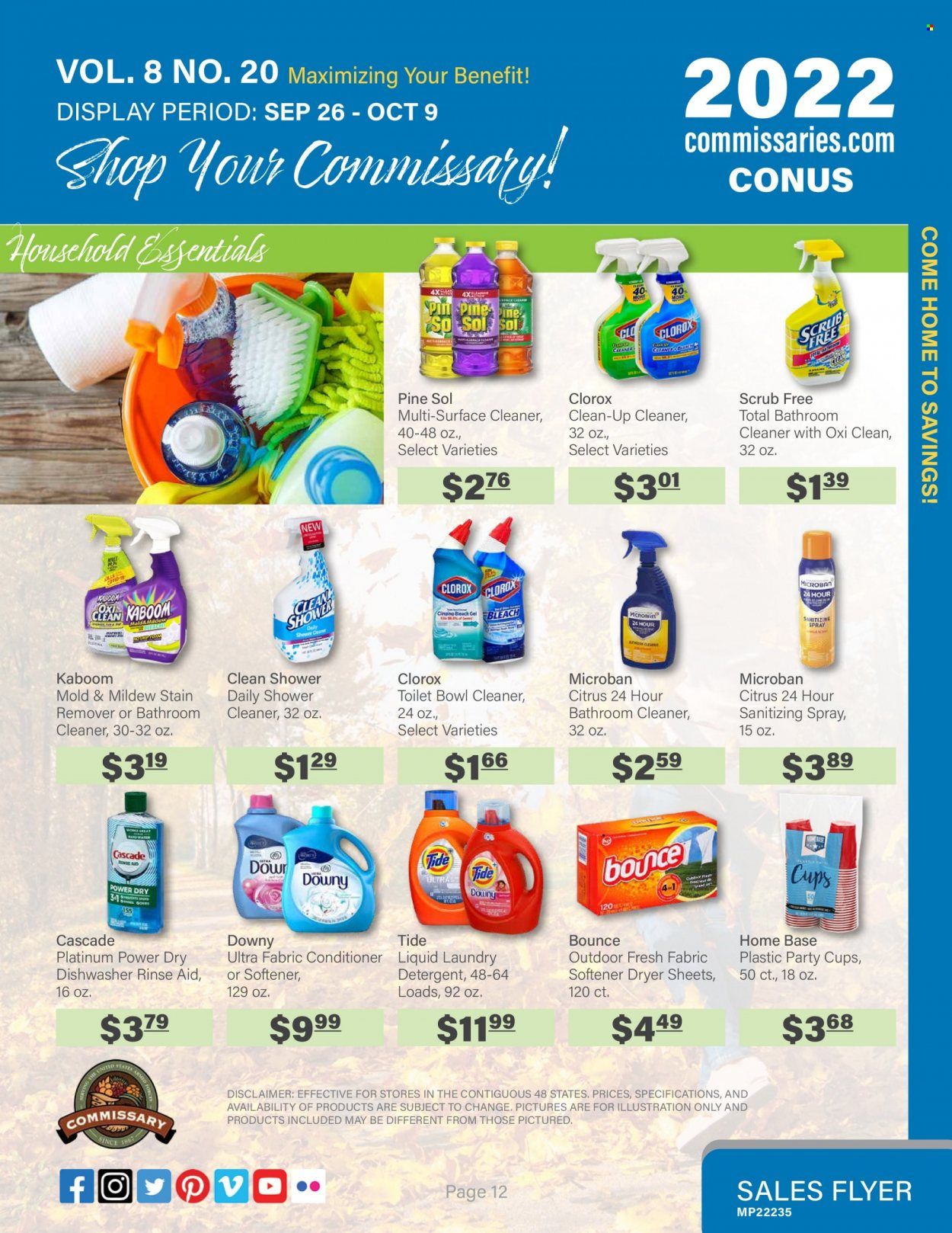 Commissary Weekly Ad Flyer Specials September 26 to October 9, 2022