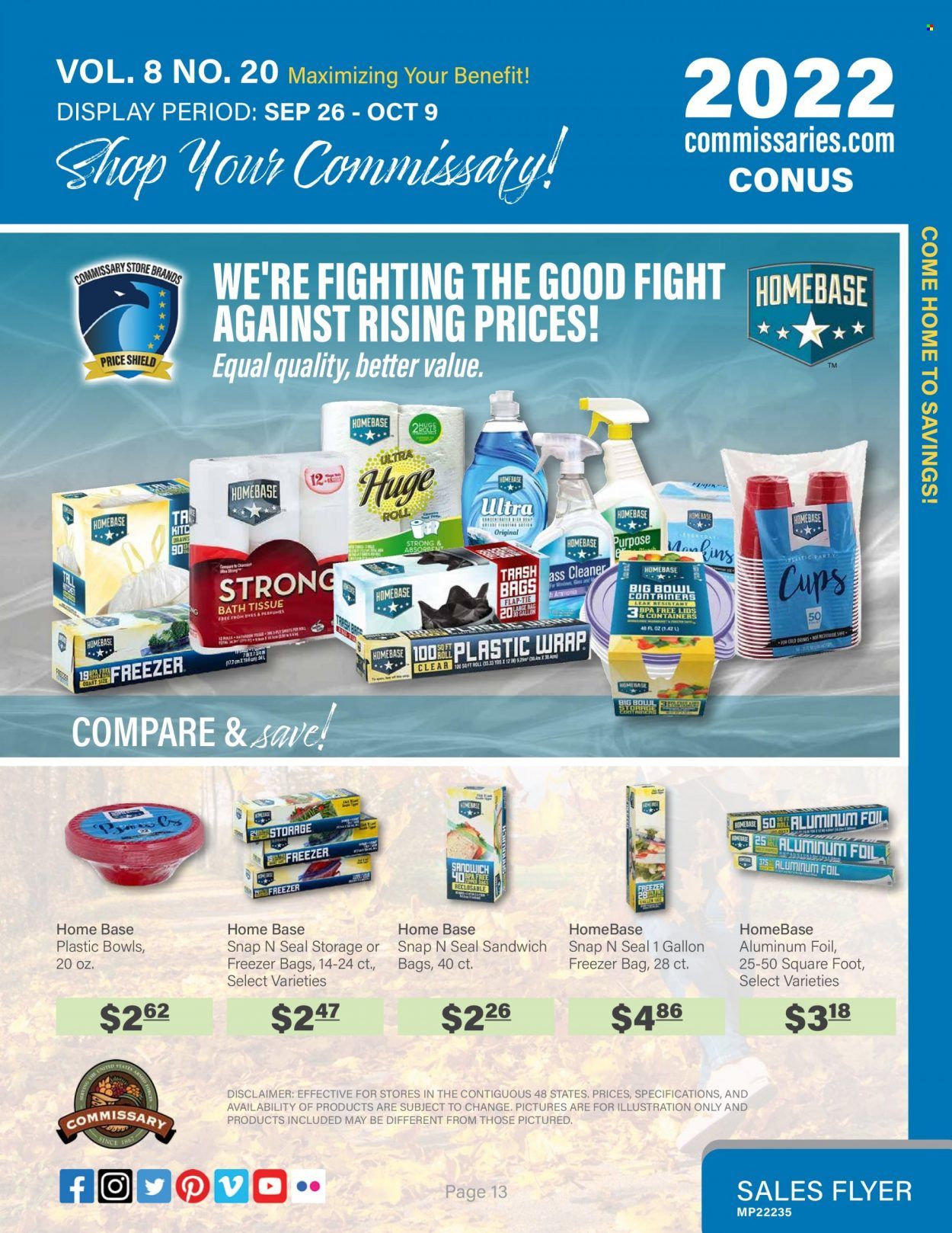 Commissary Weekly Ad Flyer Specials September 26 to October 9, 2022