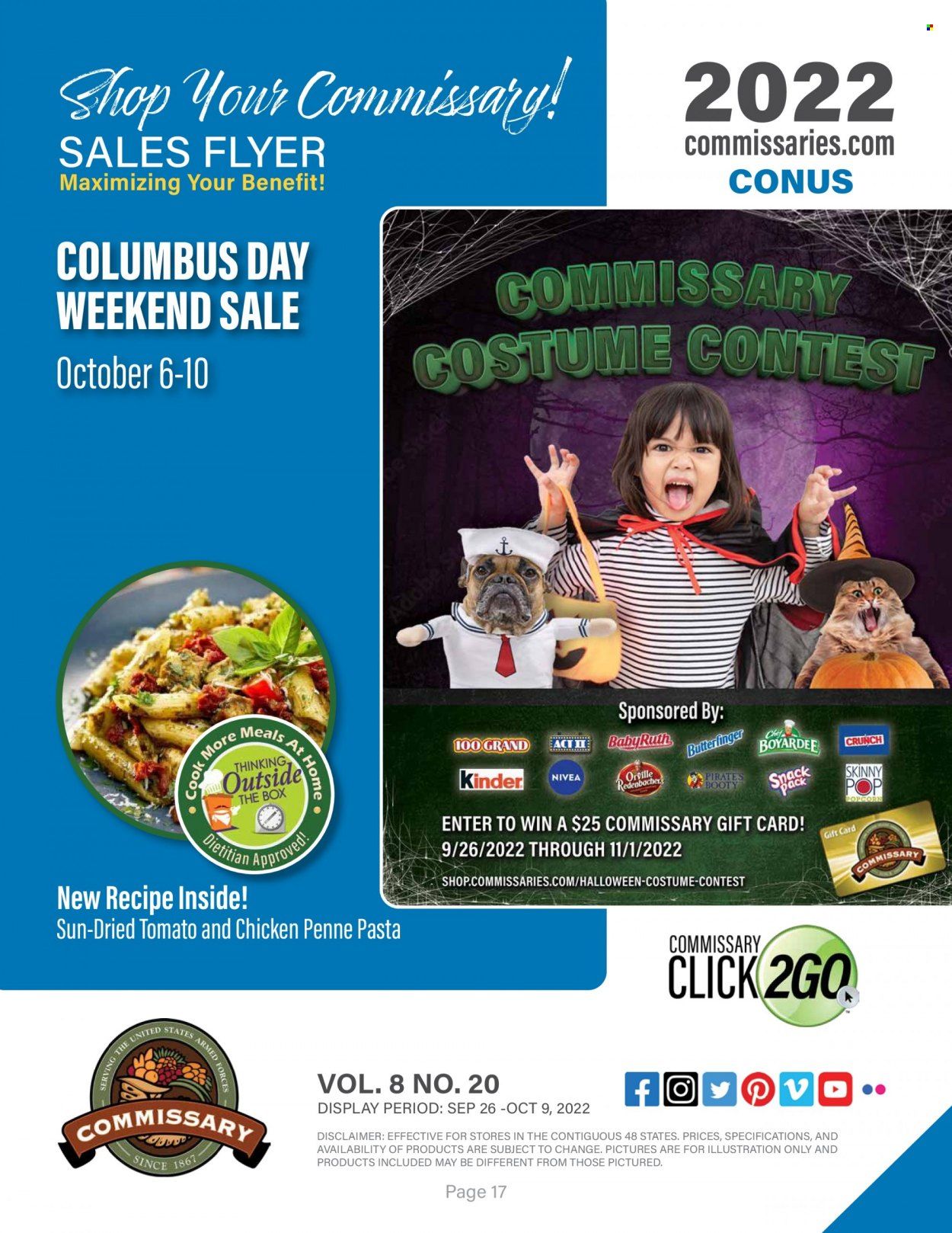 Commissary Weekly Ad Flyer Specials September 26 to October 9, 2022