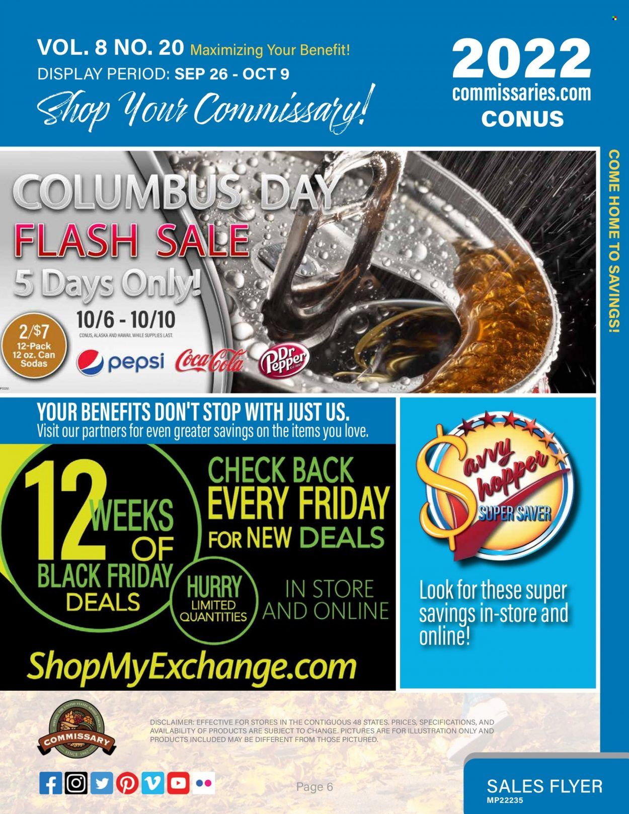 Commissary Weekly Ad Flyer Specials September 26 to October 9, 2022