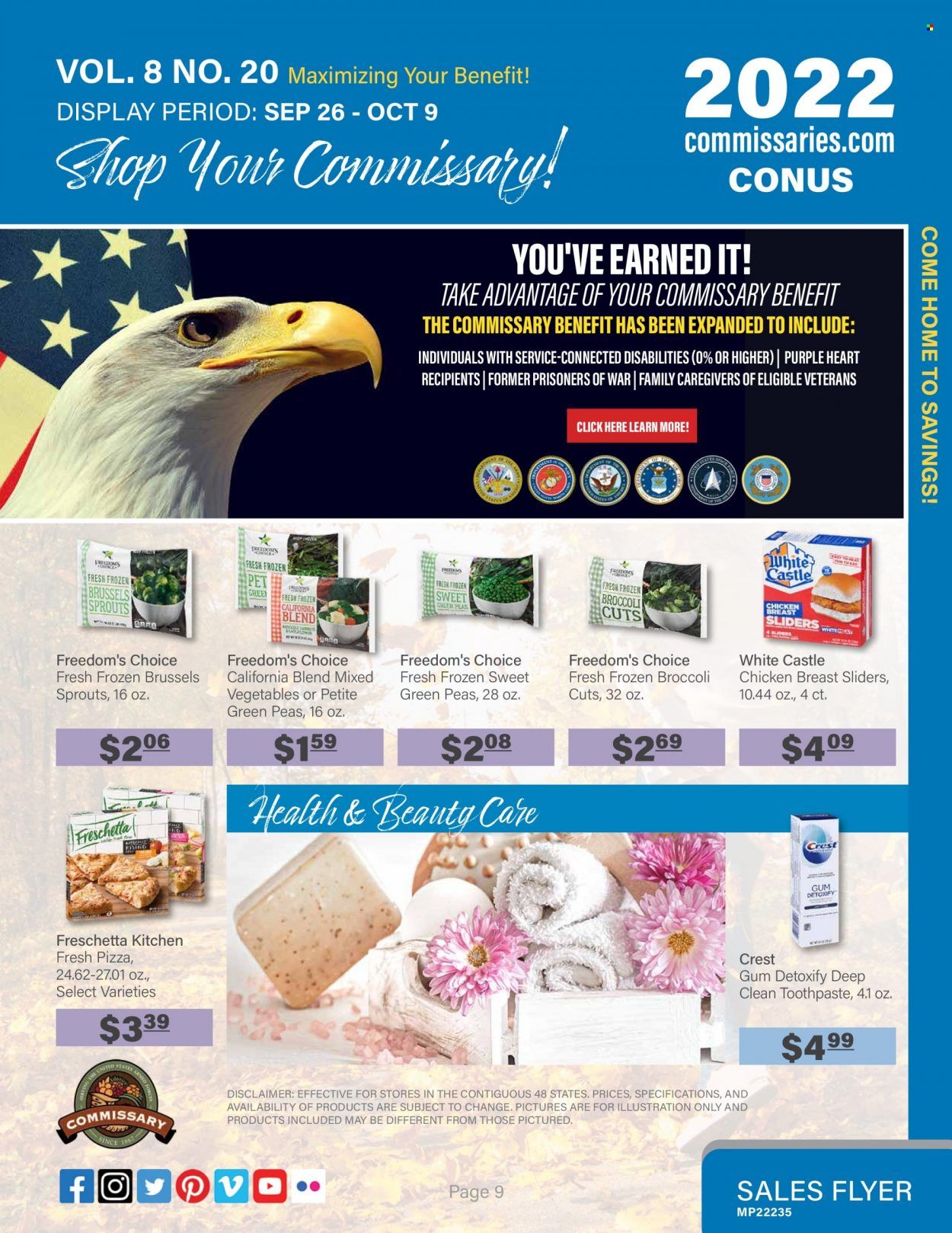 Commissary Weekly Ad Flyer Specials September 26 to October 9, 2022