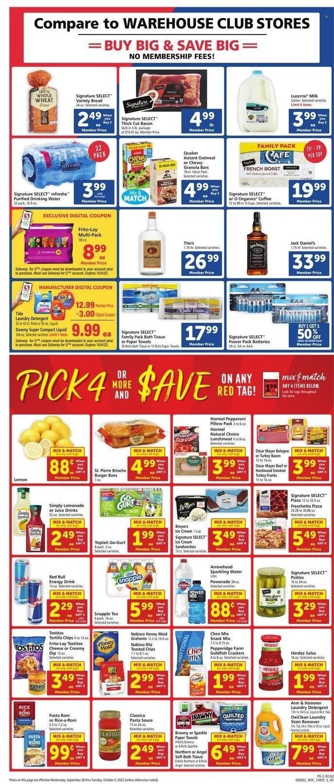 Safeway (CA, HI, OR, WA) Weekly Ad Flyer Specials September 28 to October 4, 2022