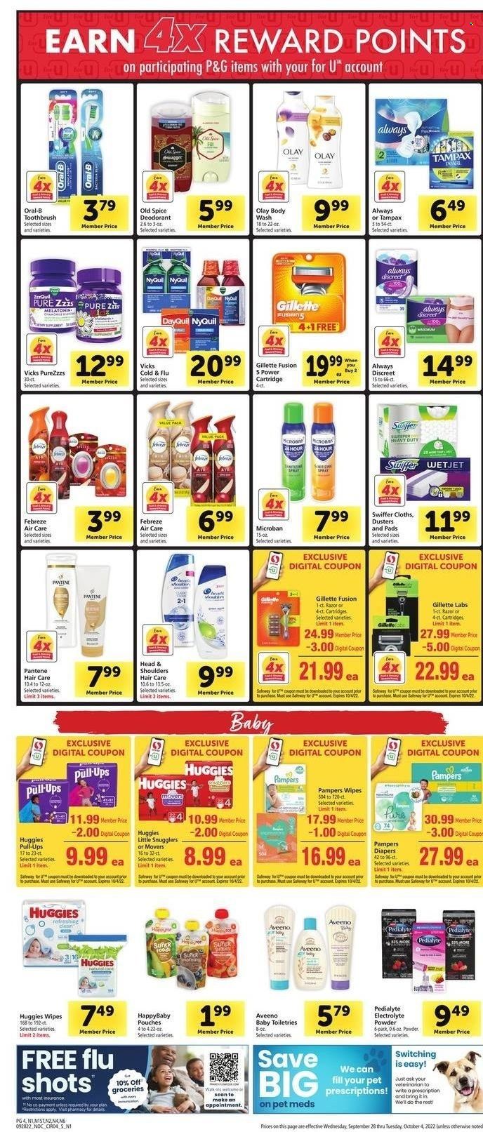 Safeway (CA, HI, OR, WA) Weekly Ad Flyer Specials September 28 to October 4, 2022
