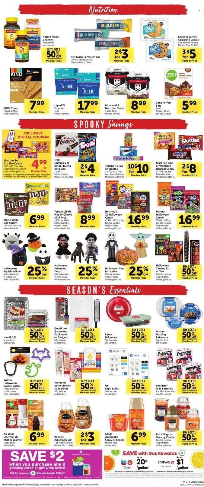 Safeway (CA, HI, OR, WA) Weekly Ad Flyer Specials September 28 to October 4, 2022