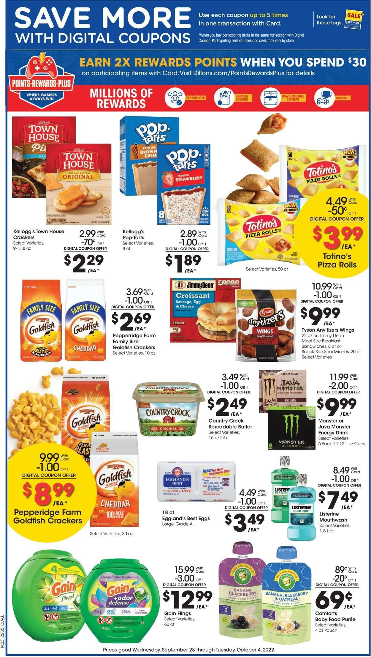 Dillons (KS) Weekly Ad Flyer Specials September 28 to October 4, 2022
