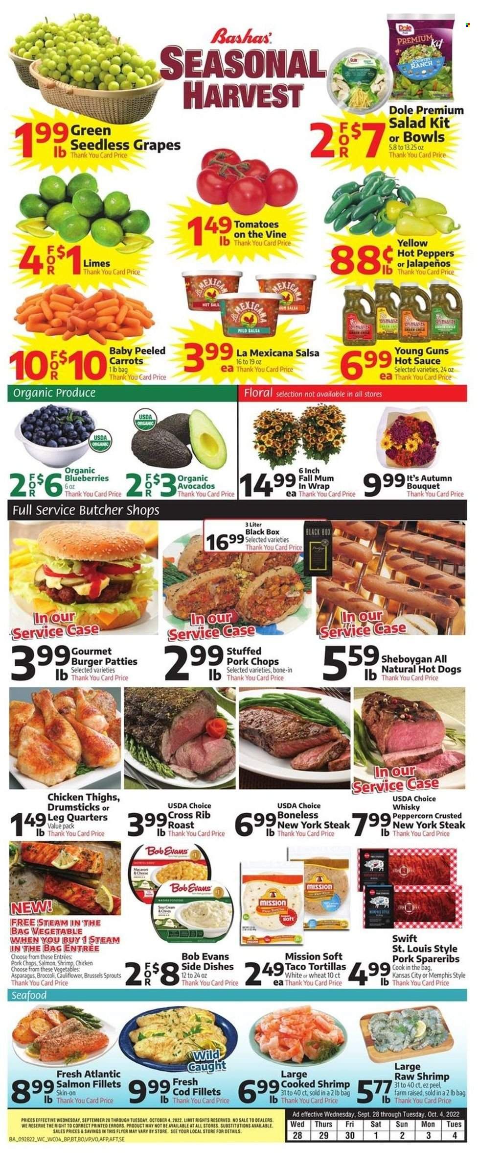Bashas' (AZ) Weekly Ad Flyer Specials September 28 to October 4, 2022