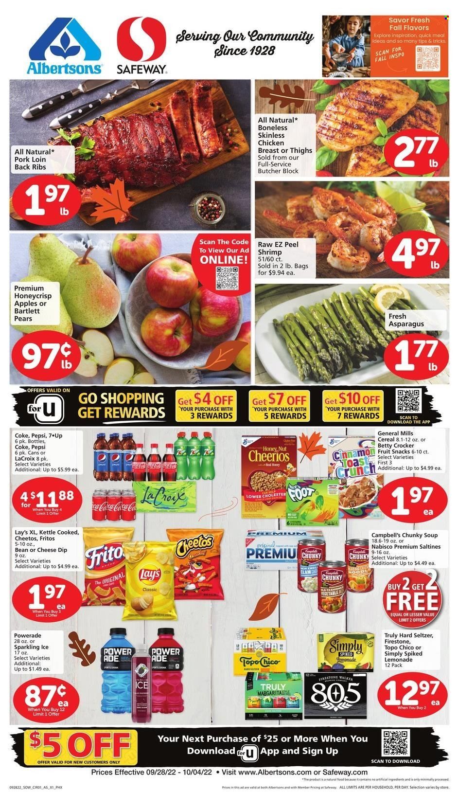 Safeway (AZ, CO, ID, MT, NE, NM) Weekly Ad Flyer Specials September 28 to October 4, 2022
