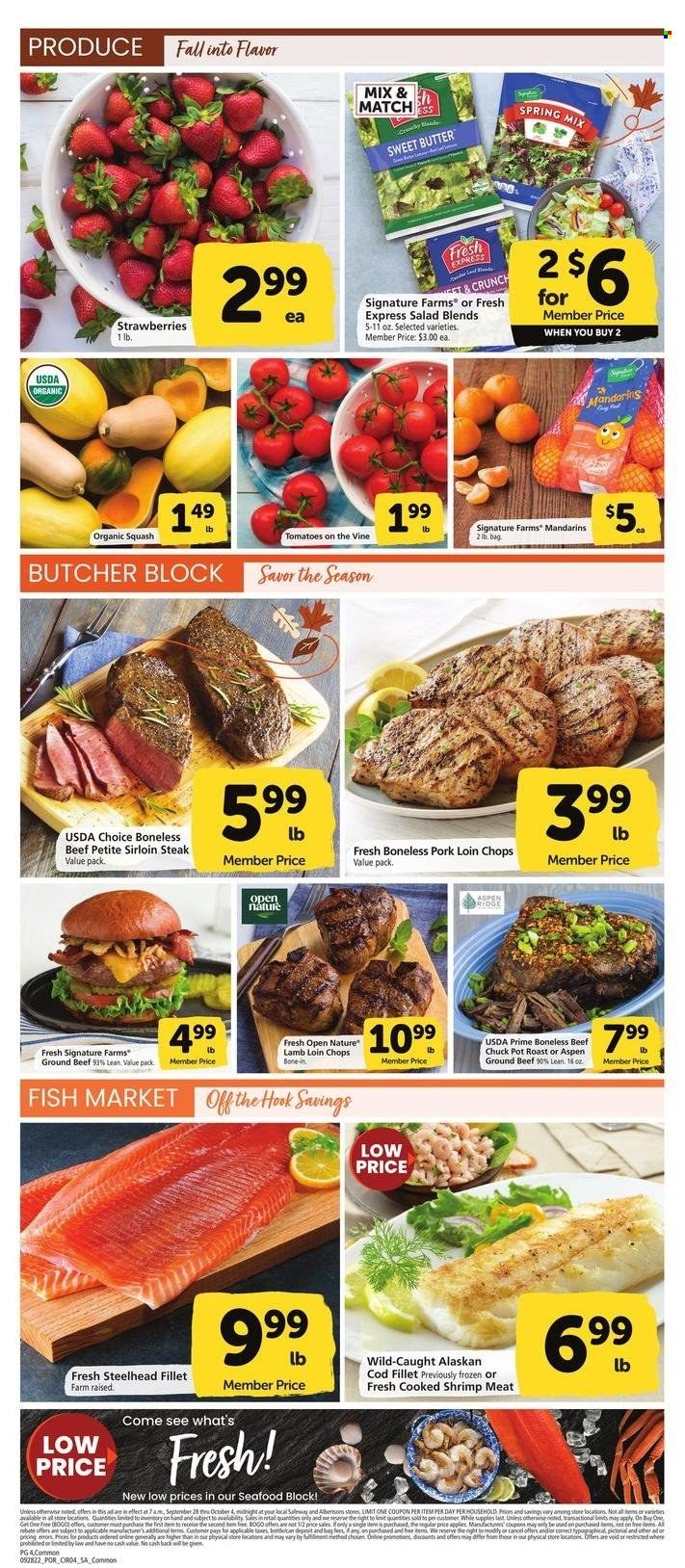 Safeway (OR) Weekly Ad Flyer Specials September 28 to October 4, 2022