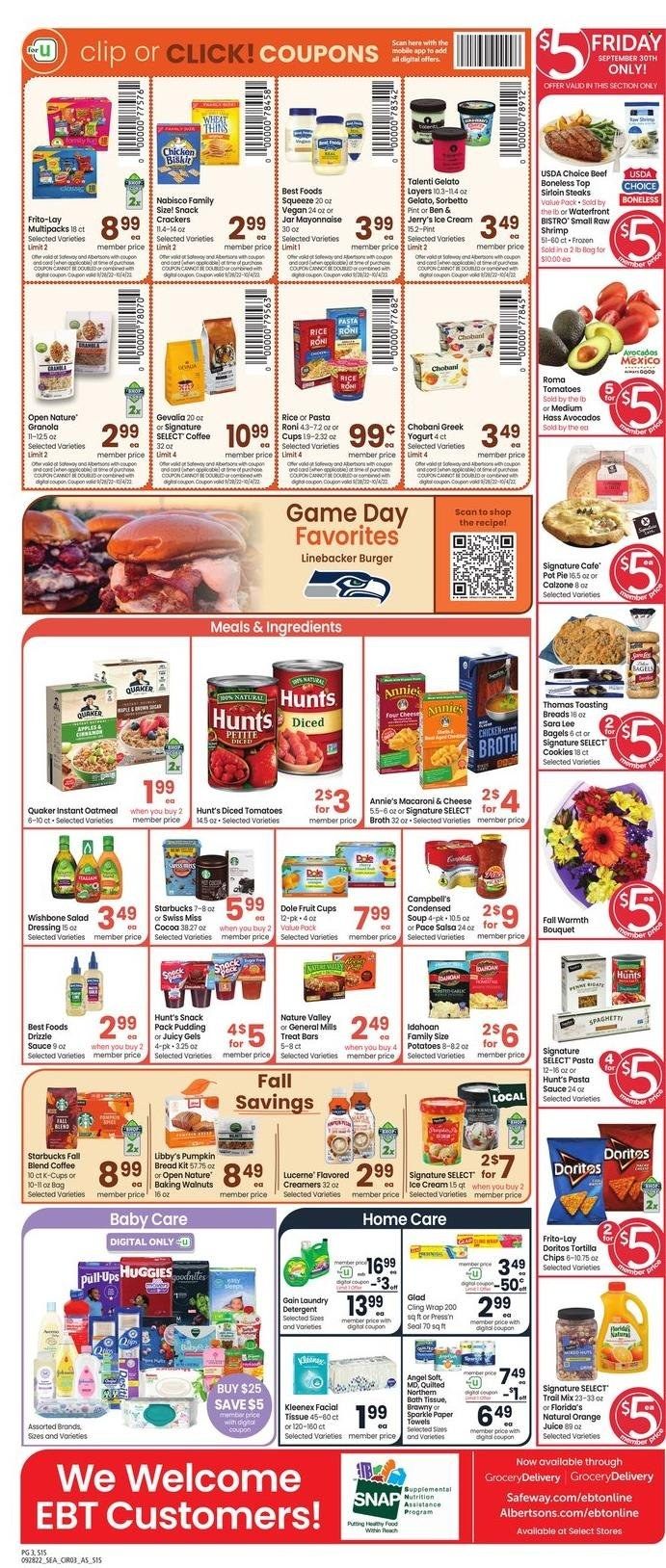 Safeway (WA) Weekly Ad Flyer Specials September 28 to October 4, 2022