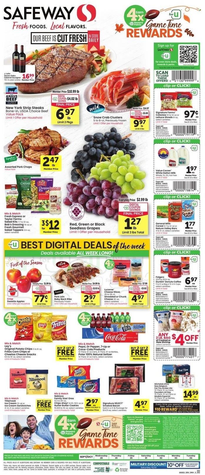 Safeway (SD) Weekly Ad Flyer Specials September 28 to October 4, 2022