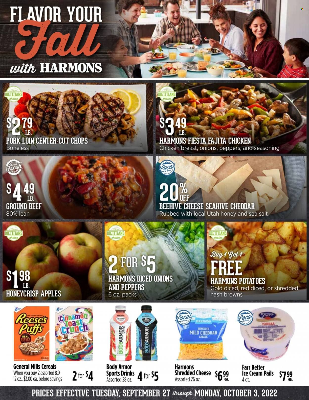 Harmons (UT) Weekly Ad Flyer Specials September 27 to October 3, 2022