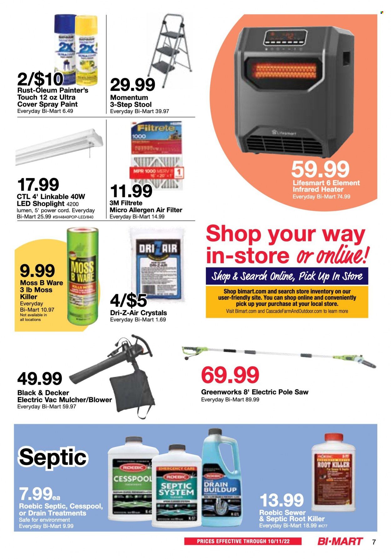 Bi-Mart (ID, OR, WA) Weekly Ad Flyer Specials September 27 to October 11, 2022