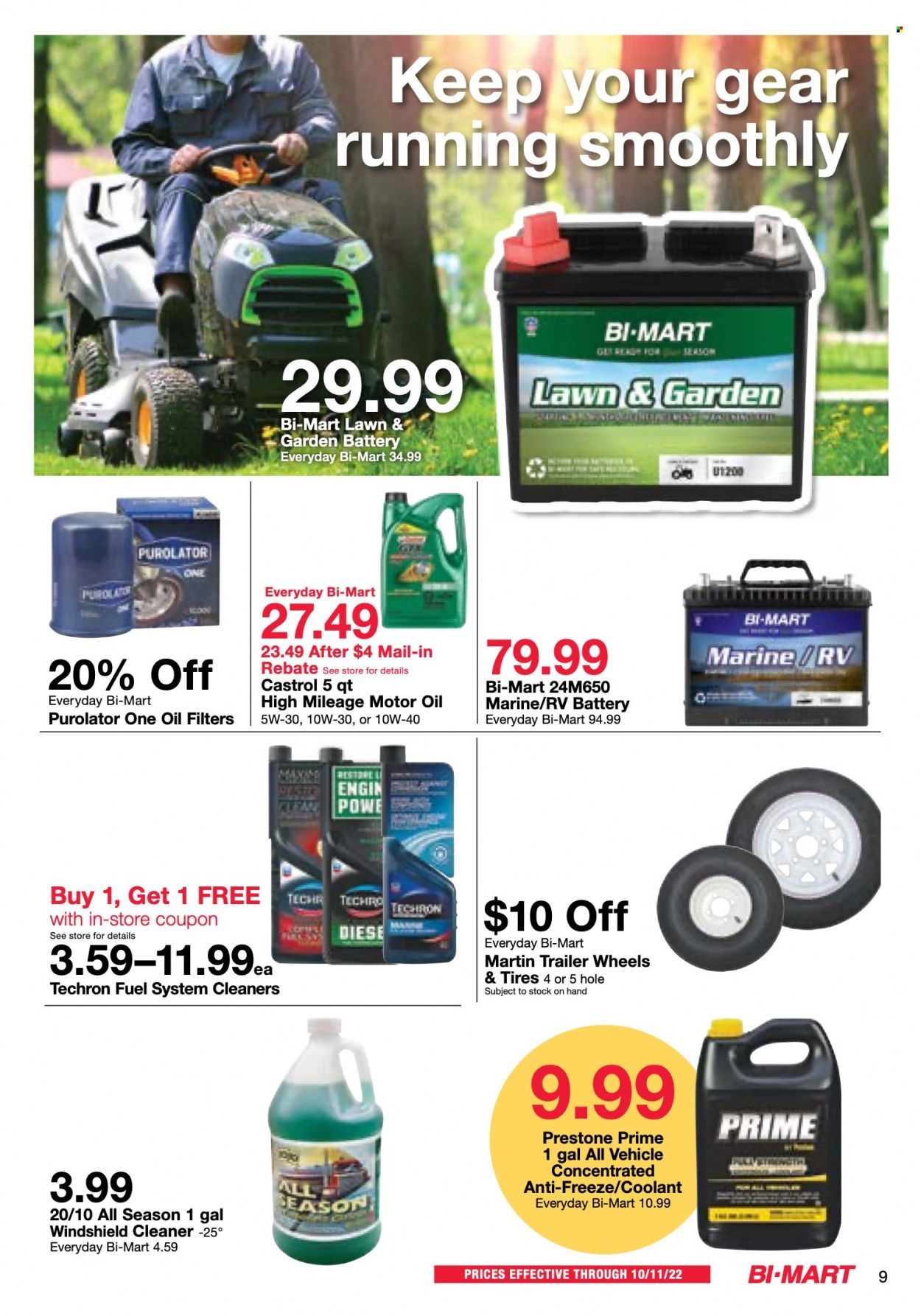 Bi-Mart (ID, OR, WA) Weekly Ad Flyer Specials September 27 to October 11, 2022