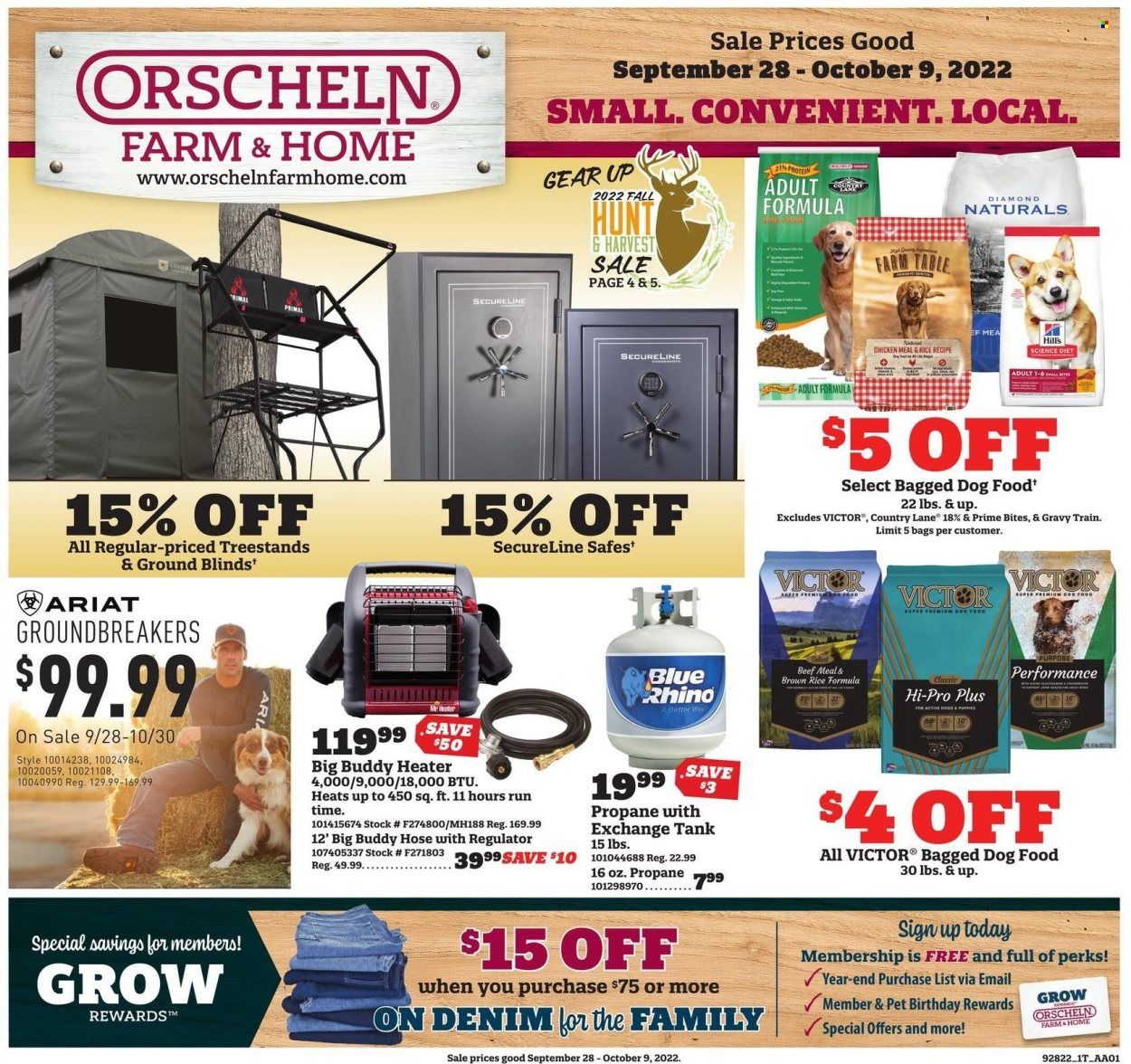 Orscheln Farm and Home (IA, IN, KS, MO, NE, OK) Weekly Ad Flyer Specials September 28 to October 9, 2022