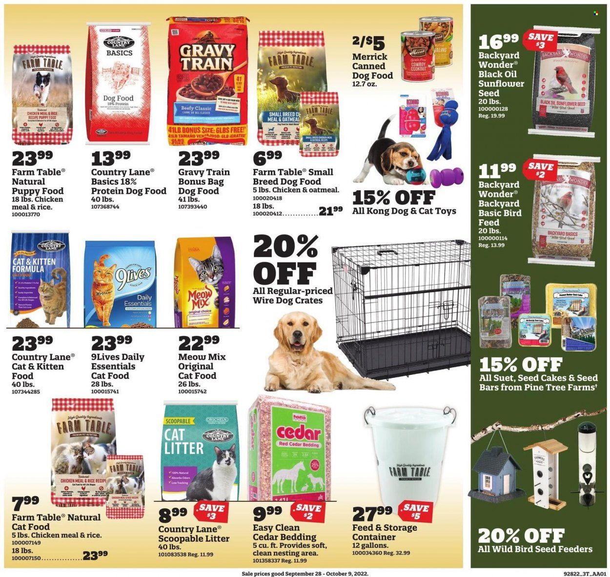 Orscheln Farm and Home (IA, IN, KS, MO, NE, OK) Weekly Ad Flyer Specials September 28 to October 9, 2022