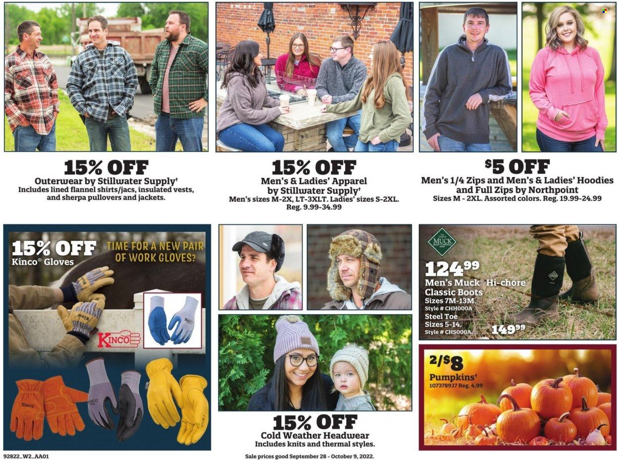 Orscheln Farm and Home (IA, IN, KS, MO, NE, OK) Weekly Ad Flyer Specials September 28 to October 9, 2022