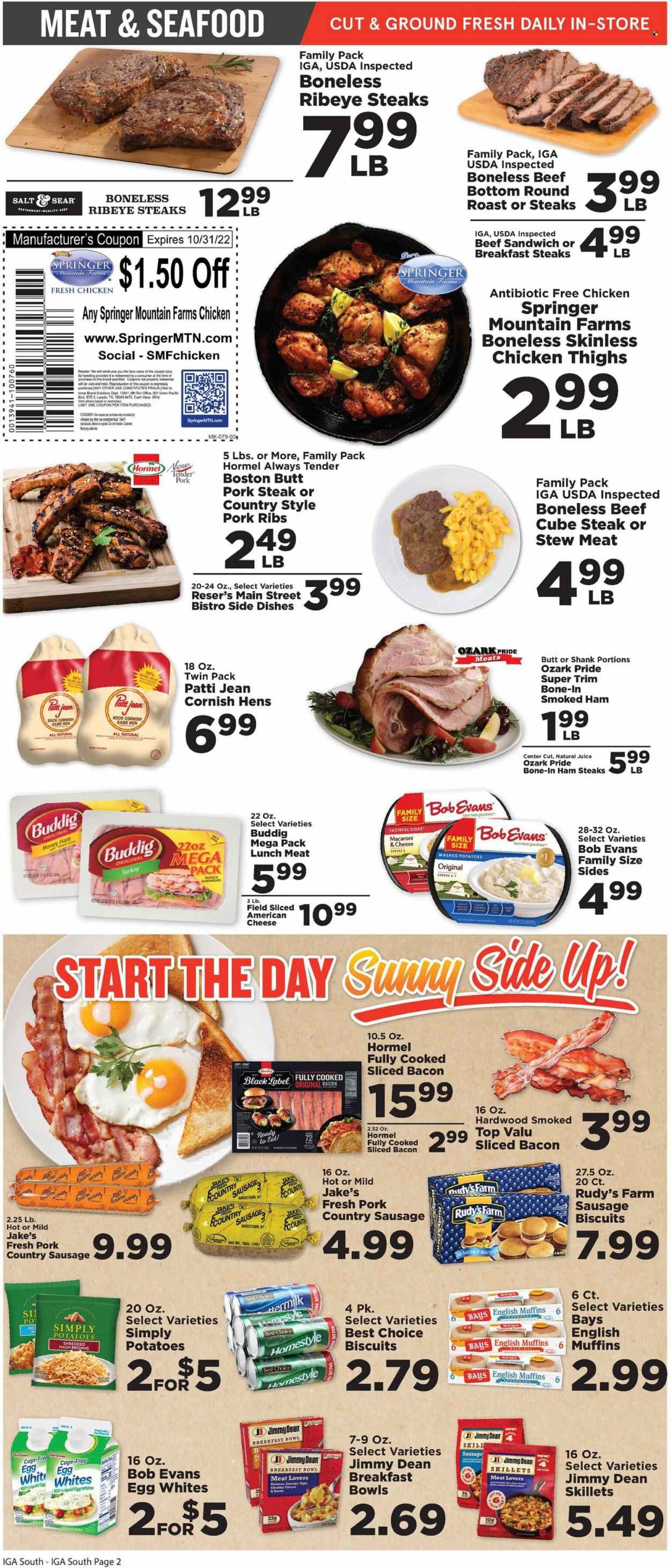 IGA (TN) Weekly Ad Flyer Specials September 28 to October 4, 2022