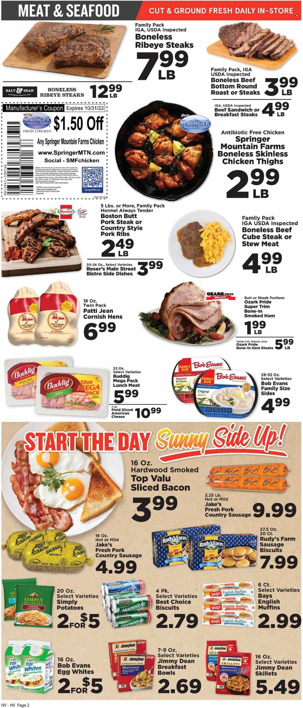 IGA (AL) Weekly Ad Flyer Specials September 28 to October 4, 2022