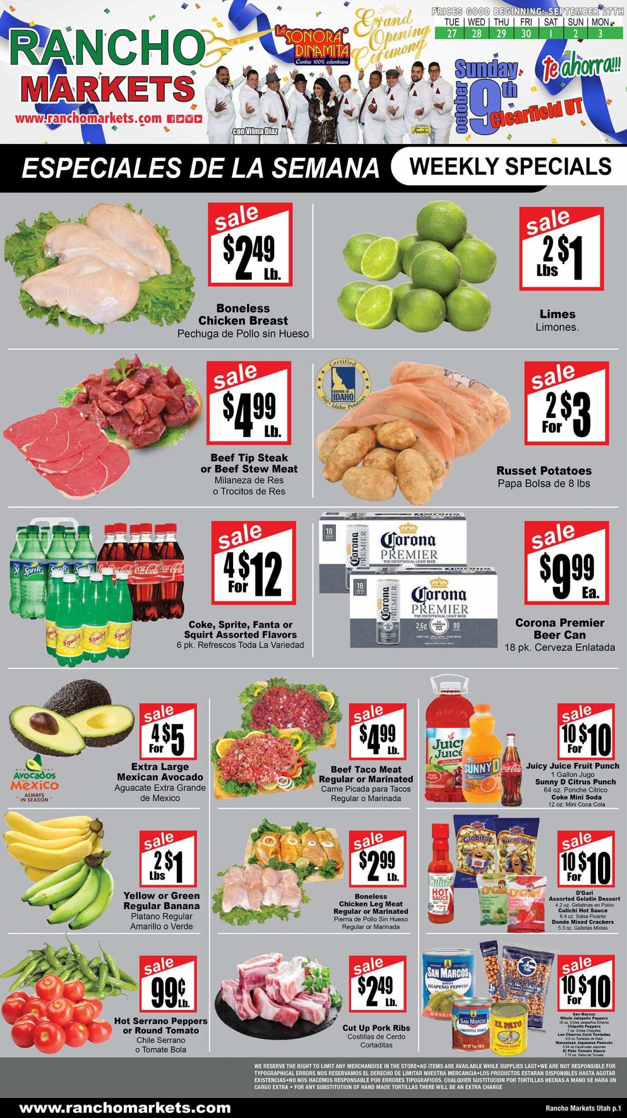 Rancho Markets (UT) Weekly Ad Flyer Specials September 27 to October 3, 2022