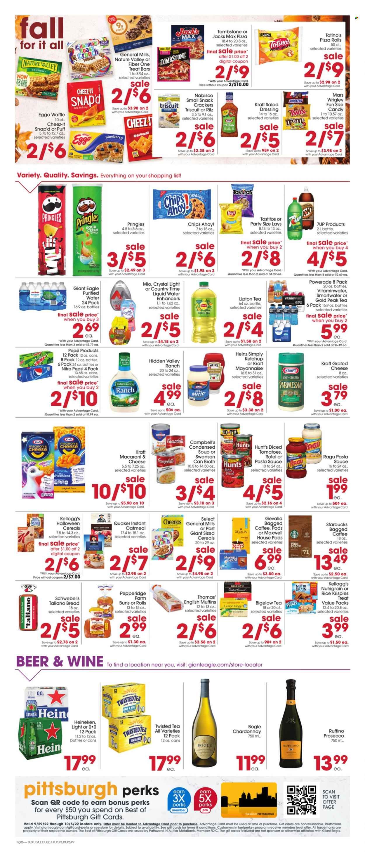 Giant Eagle (OH, PA) Weekly Ad Flyer Specials September 29 to October 5, 2022