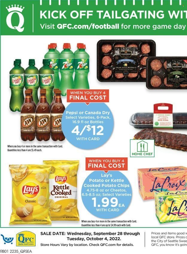 QFC (WA) Weekly Ad Flyer Specials September 28 to October 4, 2022