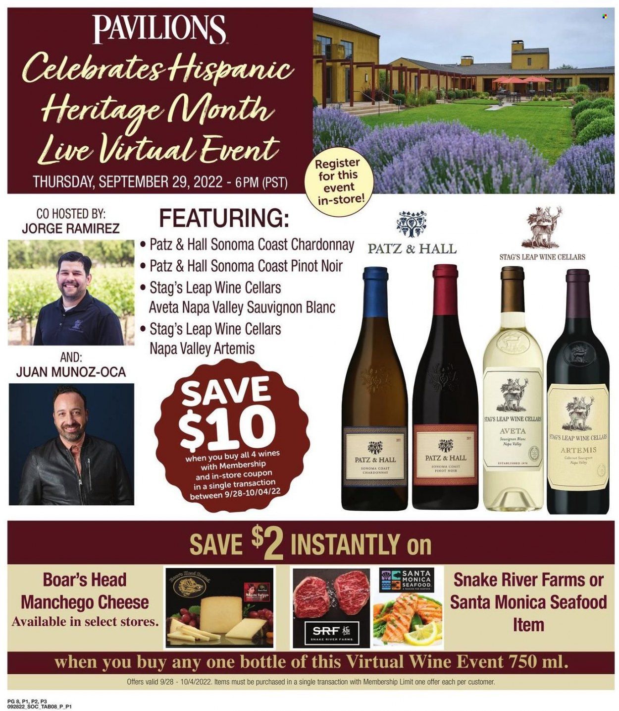 Pavilions (CA) Weekly Ad Flyer Specials September 28 to October 4, 2022