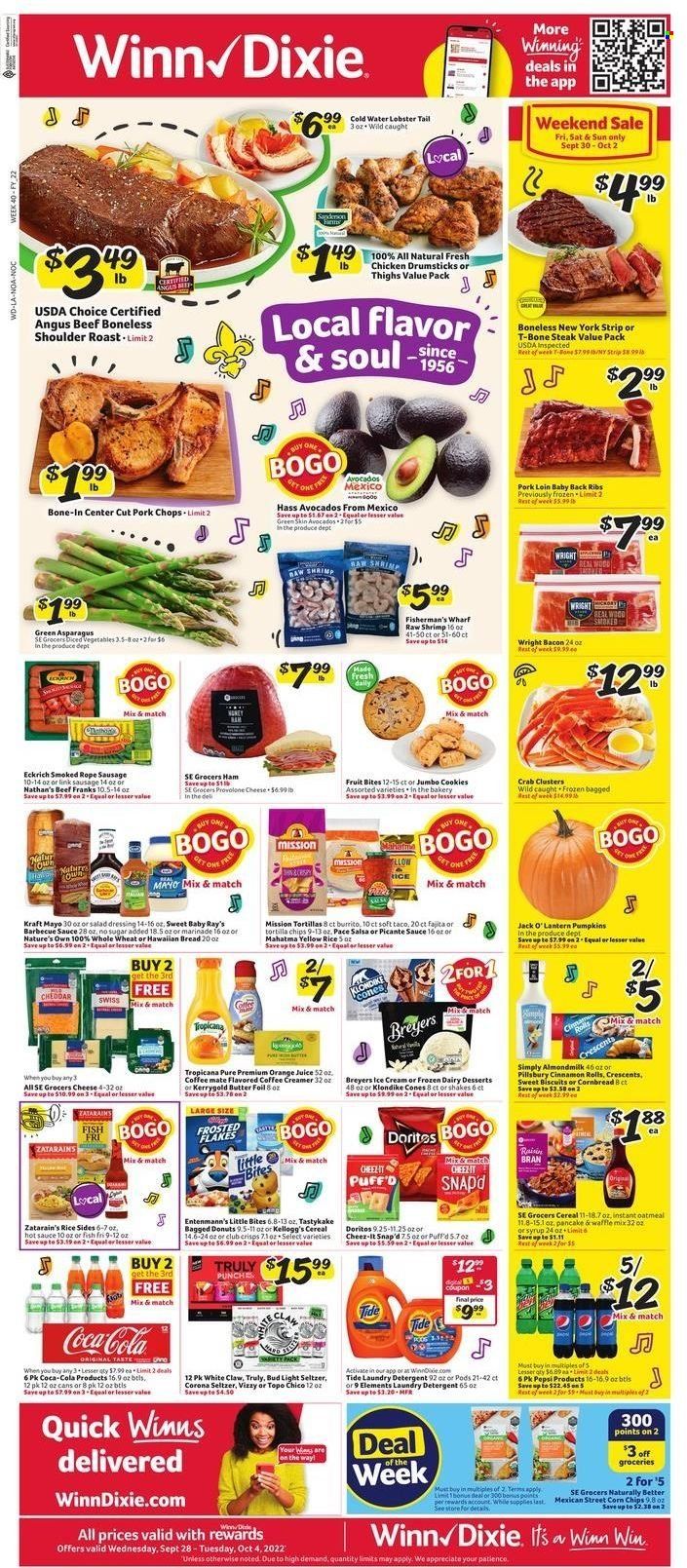 Winn Dixie (AL, FL, GA, LA) Weekly Ad Flyer Specials September 28 to October 4, 2022