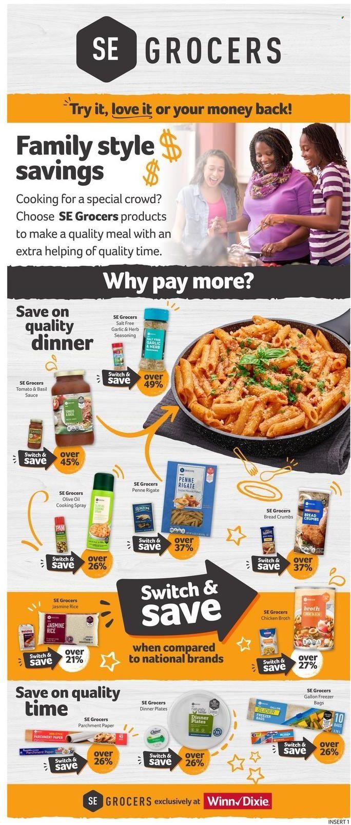 Winn Dixie (AL, FL, GA, LA) Weekly Ad Flyer Specials September 28 to October 4, 2022