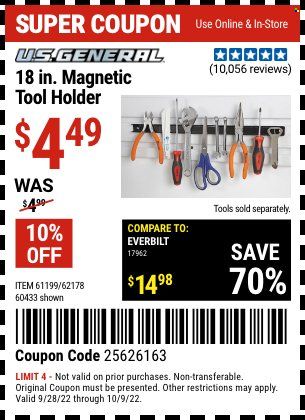 Harbor Freight Weekly Ad Flyer Specials September 28 to October 9, 2022