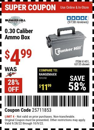 Harbor Freight Weekly Ad Flyer Specials September 28 to October 9, 2022