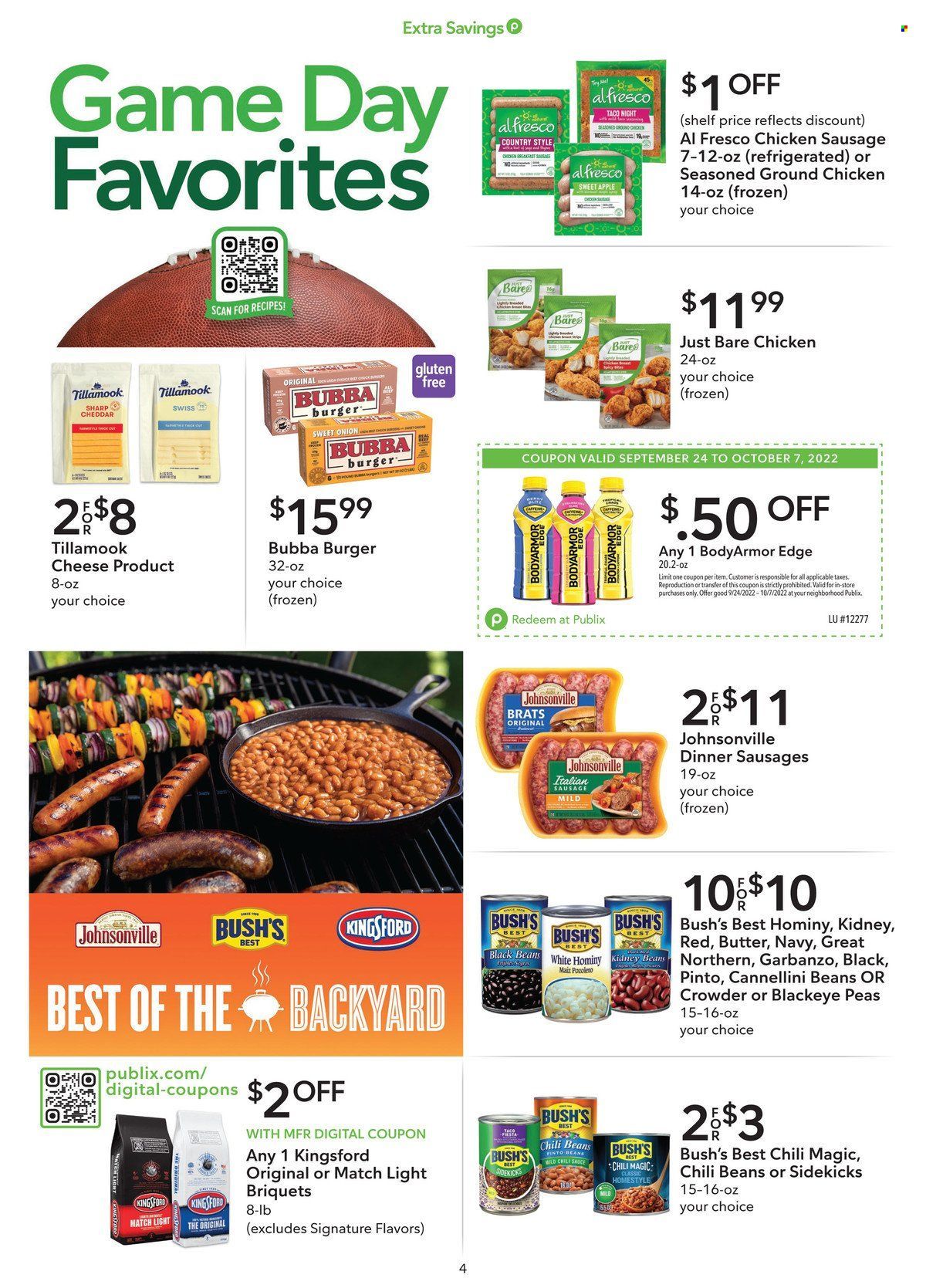 Publix (AL, FL, GA, NC, SC, TN) Weekly Ad Flyer Specials September 24 to October 7, 2022