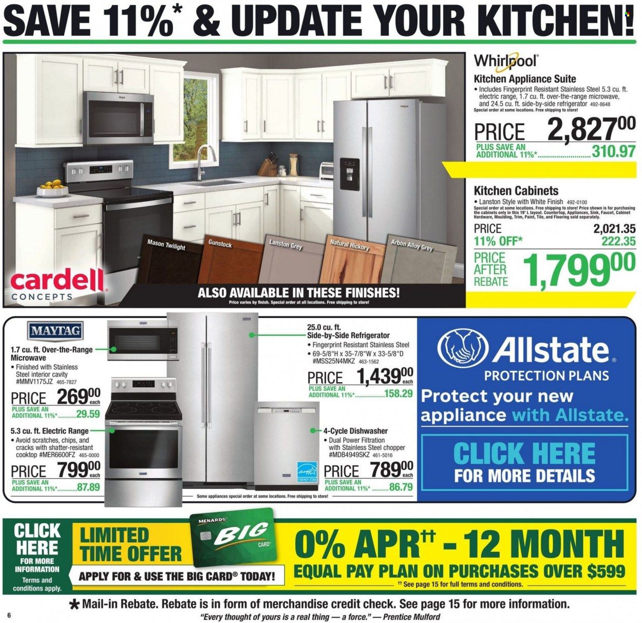 Menards Weekly Ad Flyer Specials September 29 to October 9, 2022