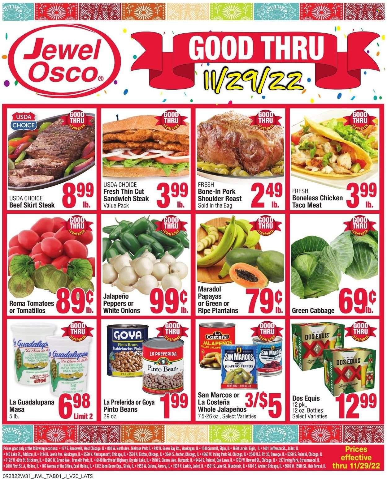 Jewel Osco (IL) Weekly Ad Flyer Specials September 28 to November 29, 2022
