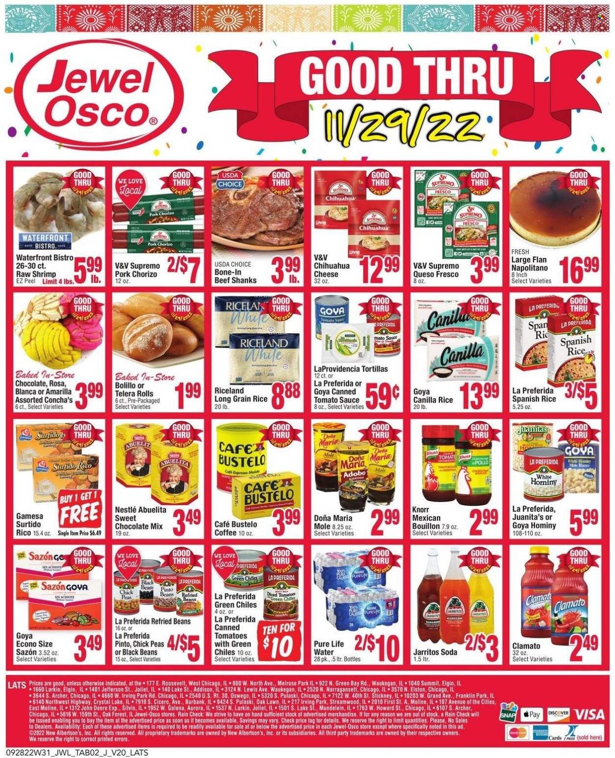 Jewel Osco (IL) Weekly Ad Flyer Specials September 28 to November 29, 2022