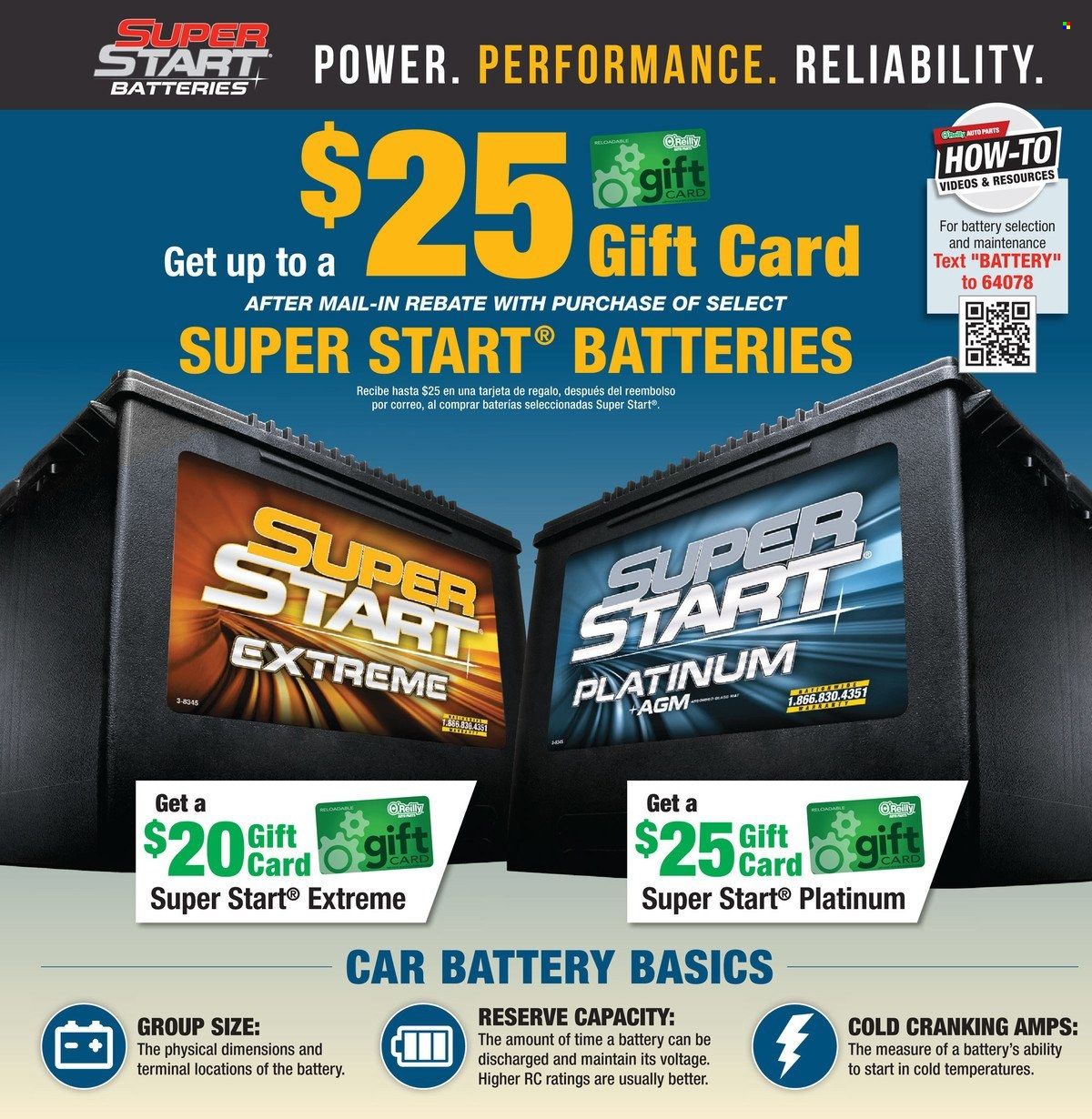 O'Reilly Auto Parts Weekly Ad Flyer Specials September 28 to October 25, 2022