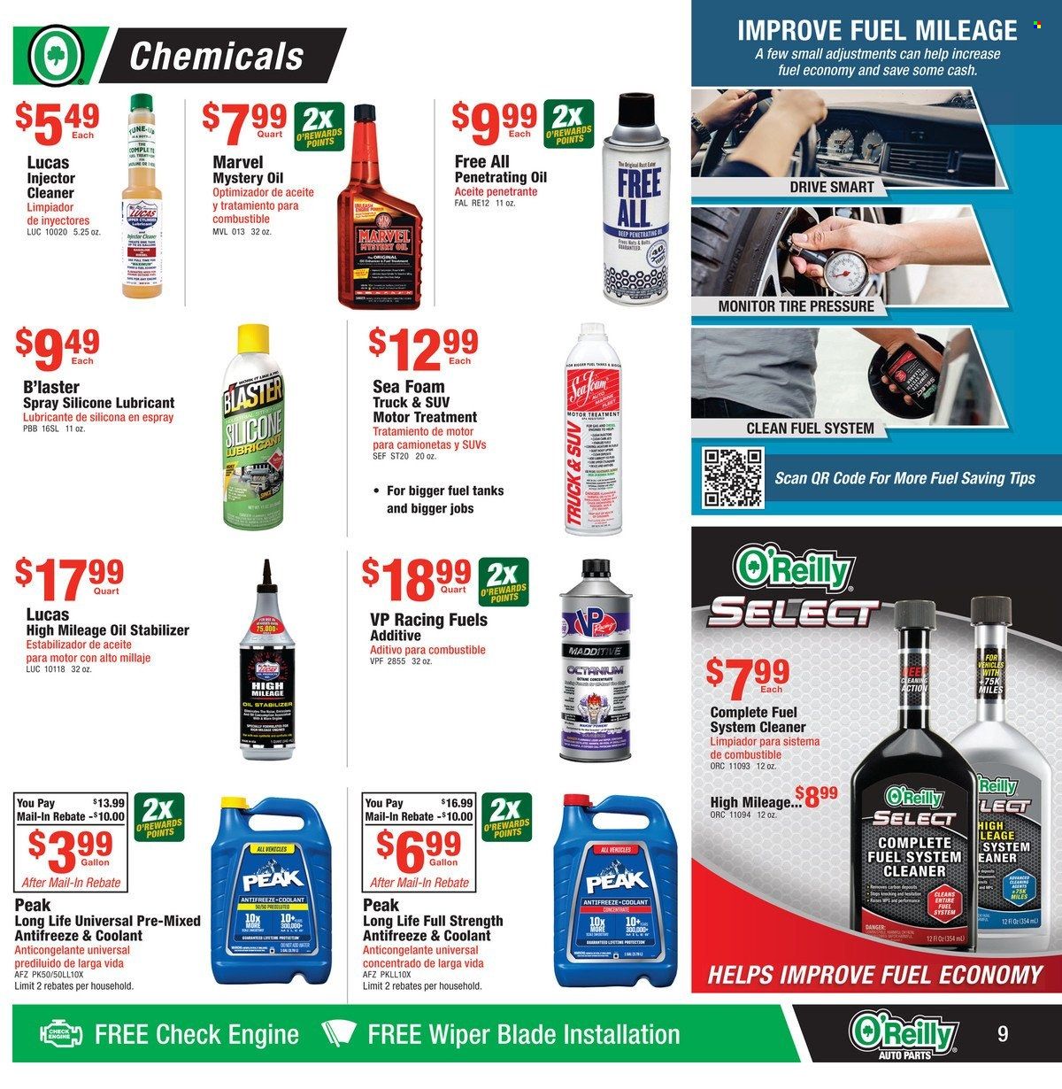 O'Reilly Auto Parts Weekly Ad Flyer Specials September 28 to October 25, 2022