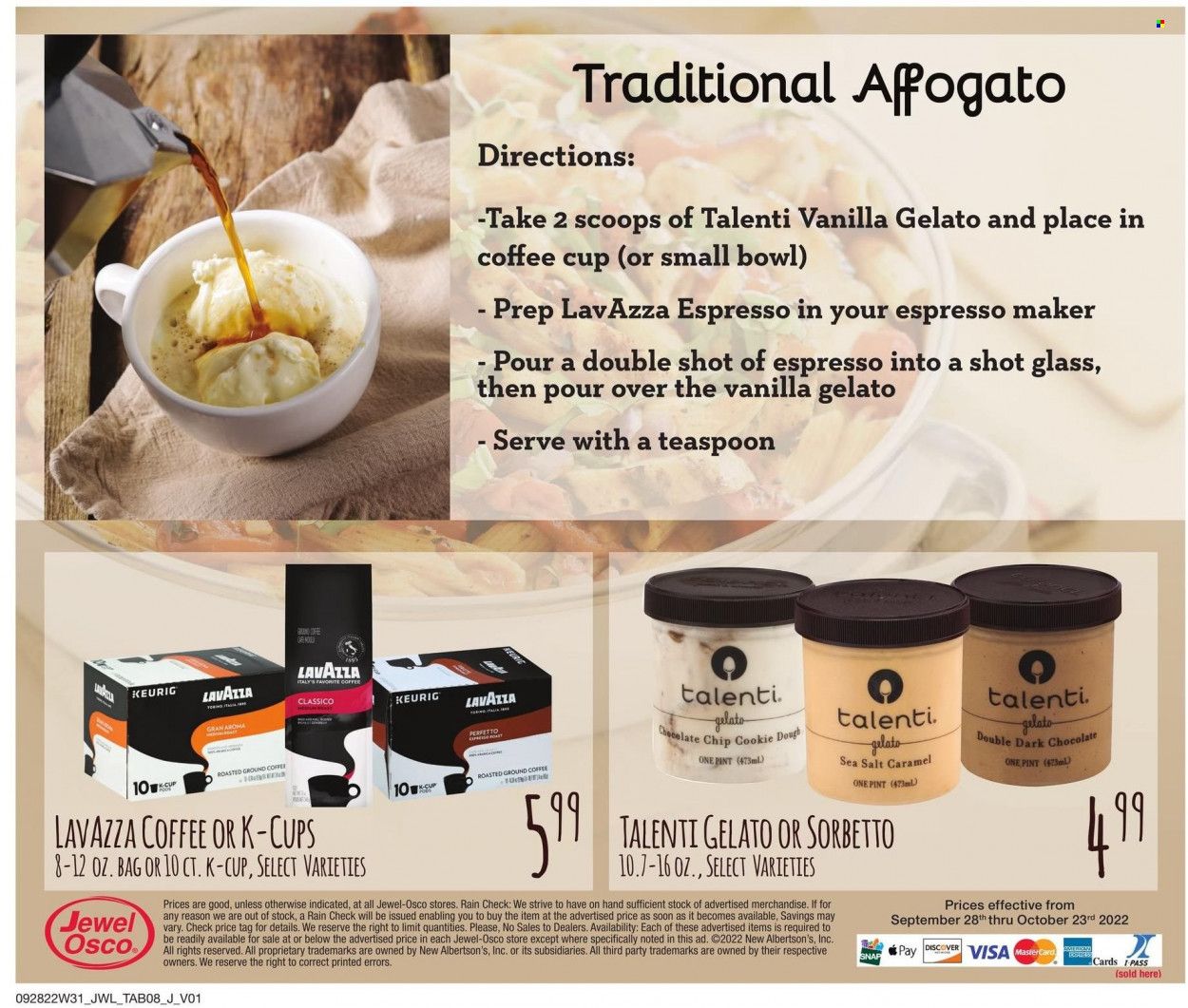 Jewel Osco (IL, IN) Weekly Ad Flyer Specials September 28 to October 23, 2022