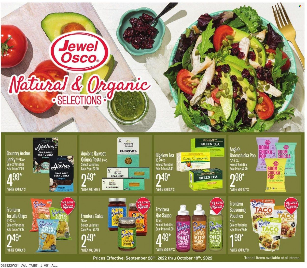 Jewel Osco (IN) Weekly Ad Flyer Specials September 28 to October 18, 2022