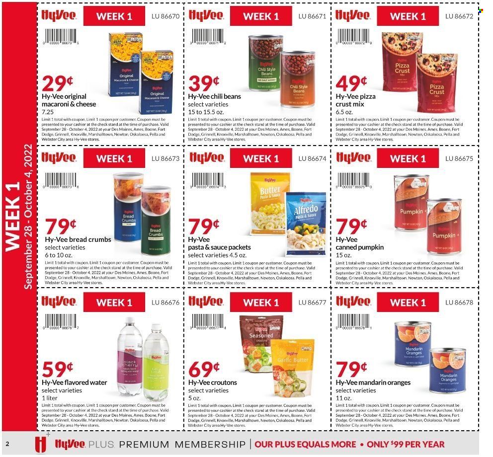Hy-Vee (IA, IL, KS, MO) Weekly Ad Flyer Specials September 28 to October 25, 2022
