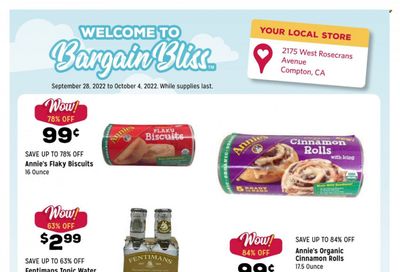 Grocery Outlet (CA, ID, OR, PA, WA) Weekly Ad Flyer Specials September 28 to October 4, 2022