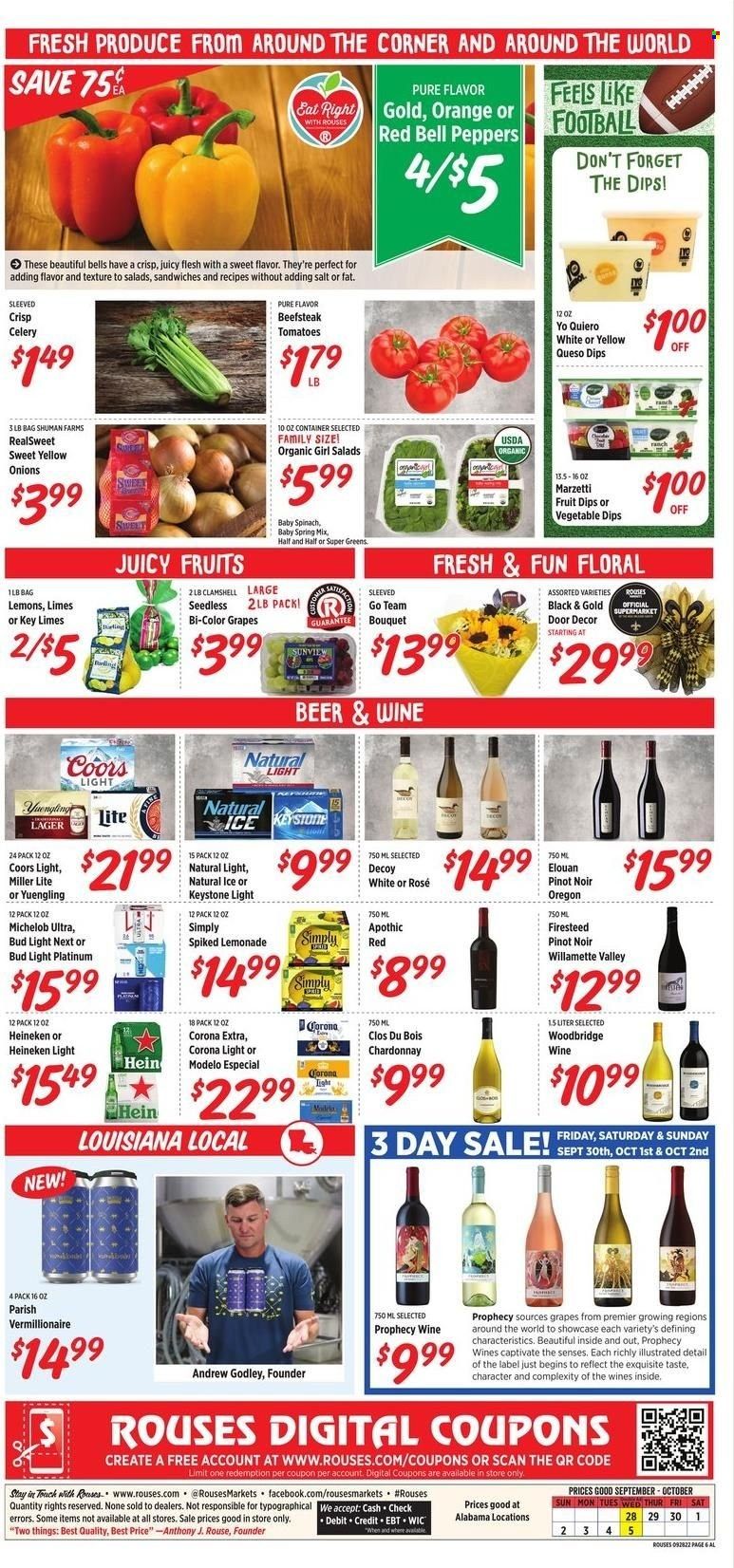 Rouses Markets (AL, LA, MS) Weekly Ad Flyer Specials September 28 to October 5, 2022