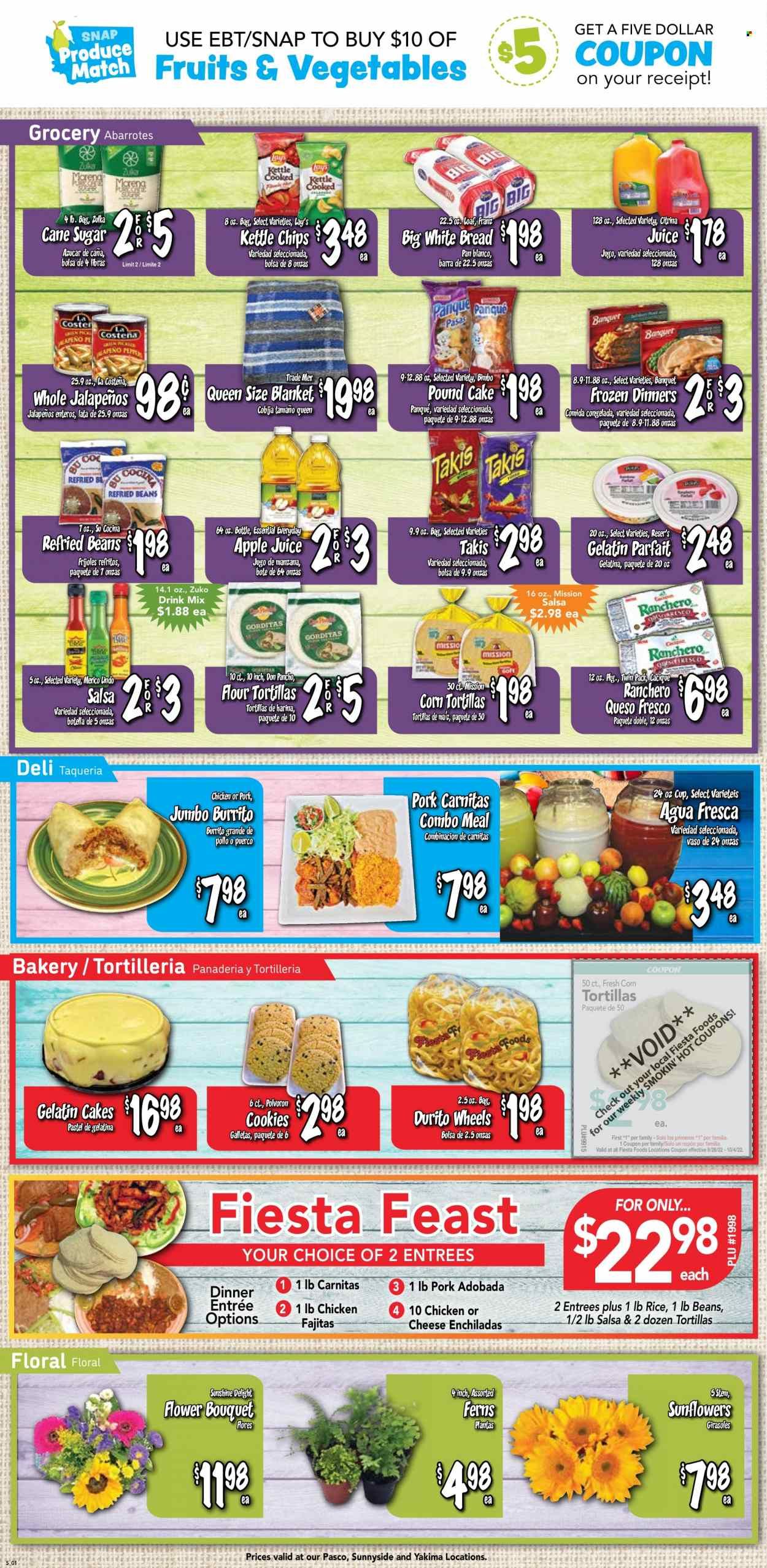 Fiesta Foods SuperMarkets (WA) Weekly Ad Flyer Specials September 28 to October 4, 2022