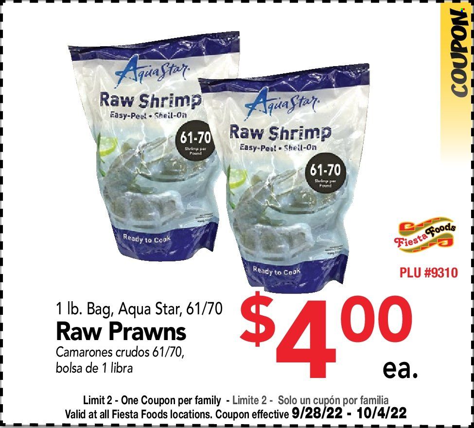 Fiesta Foods SuperMarkets (WA) Weekly Ad Flyer Specials September 28 to October 4, 2022